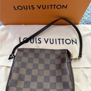 Louis Vuitton Damier Ebene Trouse Make up pouch